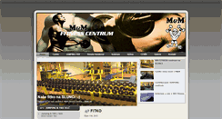 Desktop Screenshot of mm-fitness.cz
